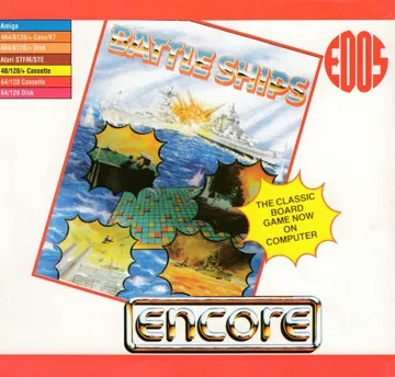 Battle Ships (UK) (1987) box cover front